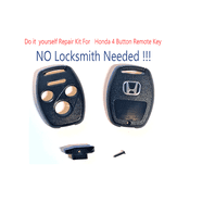 HQRP 2-Pack Replacement Remote Key Fob Shell For Mazda 3, 6, CX-3 To CX-9 (2009-2016)