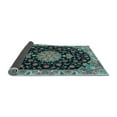 thumbnail image 2 of Ahgly Company Indoor Rectangle Medallion Light Blue Traditional Area Rugs, 2' x 3', 2 of 4