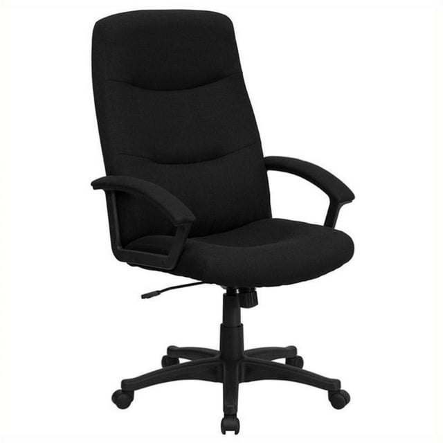 Scranton Chaise de Bureau Pivotante & Co en Noir