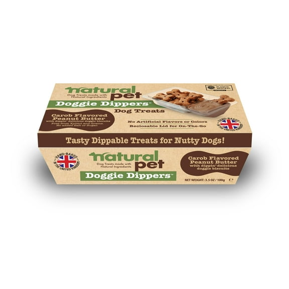 Natural Pet Doggie Dippers- Carob