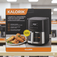 thumbnail image 2 of KALORIK 5-QUART FULL TOUCHSCREEN AIR FRYER WITH WINDOW, 2 of 6