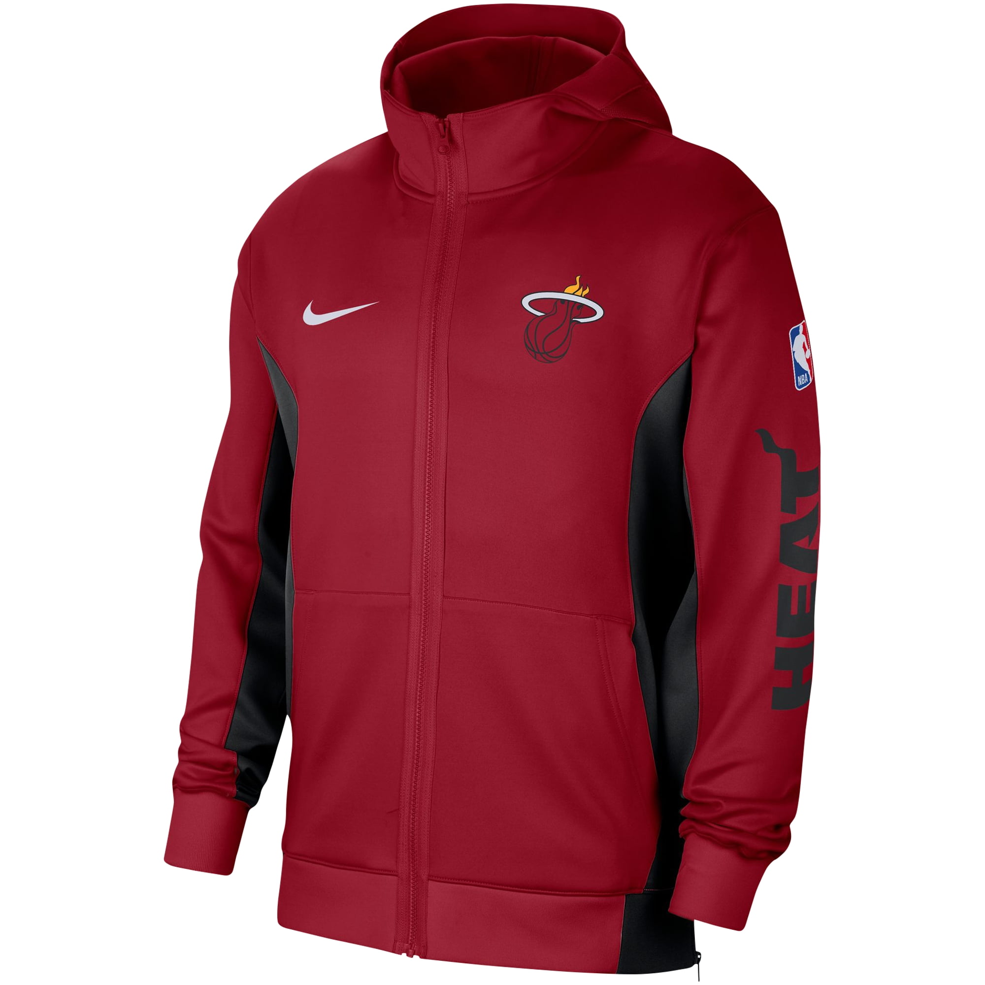 miami heat warm up jacket nike