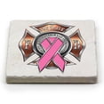 thumbnail image 1 of Erazor Bits FF2112 Firefighter Race For a Cure Stone Coasters 4"X4", 1 of 1