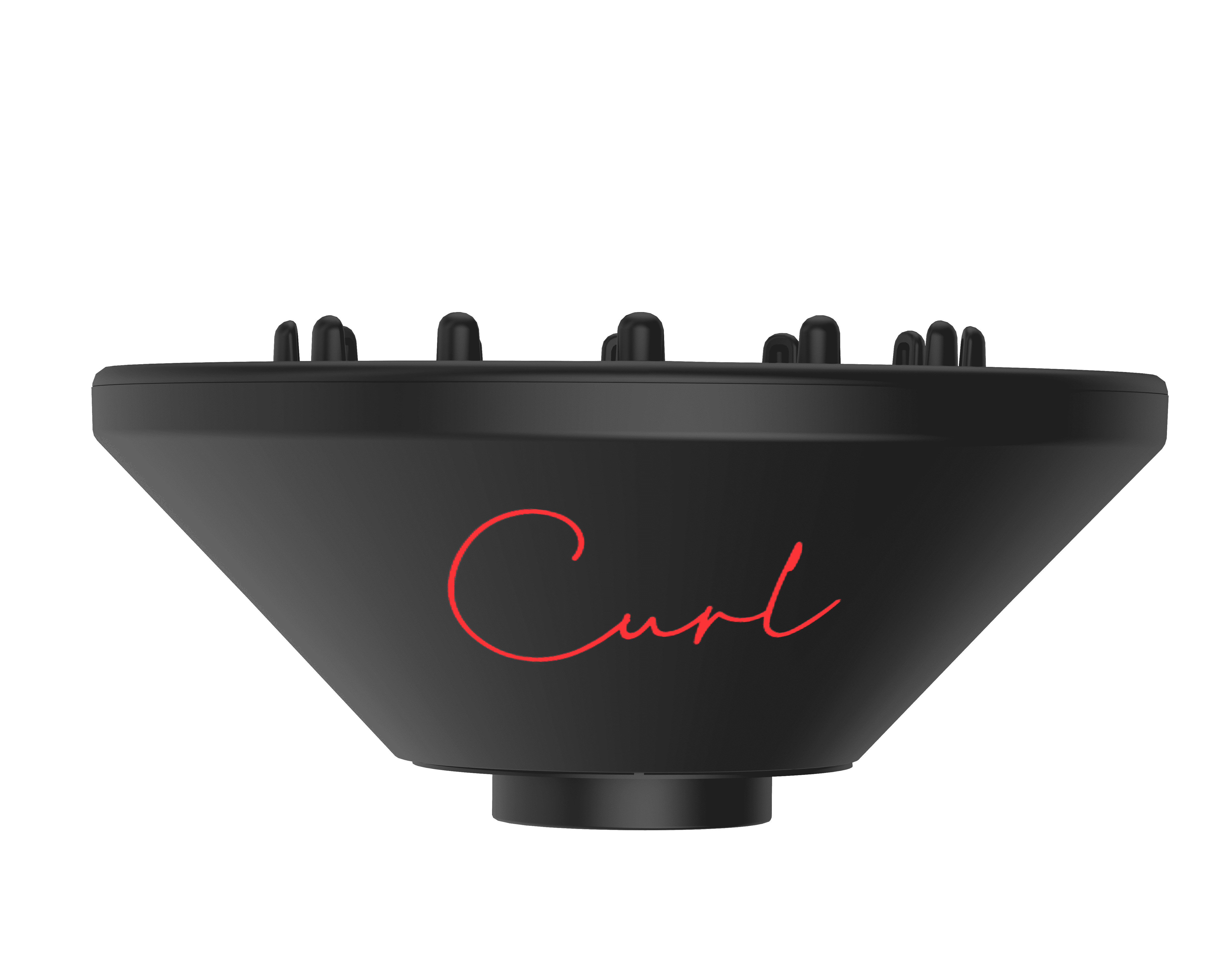 Curly Hair Diffuser Attachment by Supreme Trimmer | Adaptable for Blow Dryer SHD347 for Curly, Wavy & Natural Looking Hair | HDi300 Black