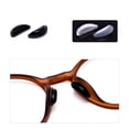 thumbnail image 1 of Almohadillas nasales, almohadillas adhesivas de silicona suave para la nariz de las gafas, almohadillas antideslizantes para la nariz de la cámara de aire para marcos de plástico completos,, 1 of 5