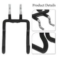 thumbnail image 4 of Shisuyan Pegboard Hook Heavy Duty Metal Organizer For Garage Nonslip Coating Versatile Storage Black For Spacing, 4 of 8