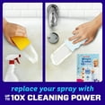 thumbnail image 2 of Mr. Clean Magic Eraser Sponge, Bathroom Cleaner, Soap Scum Shower & Tub Cleaner, 2 in 1 Bath, Lavender, 7 Count, 2 of 5