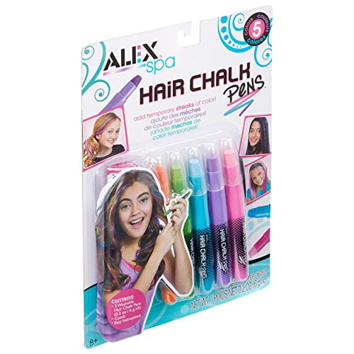 Alex Spa Hair Chalk Pens Girls Hair Color Alex Spa Hair Chalk Pens Girls Hair Color