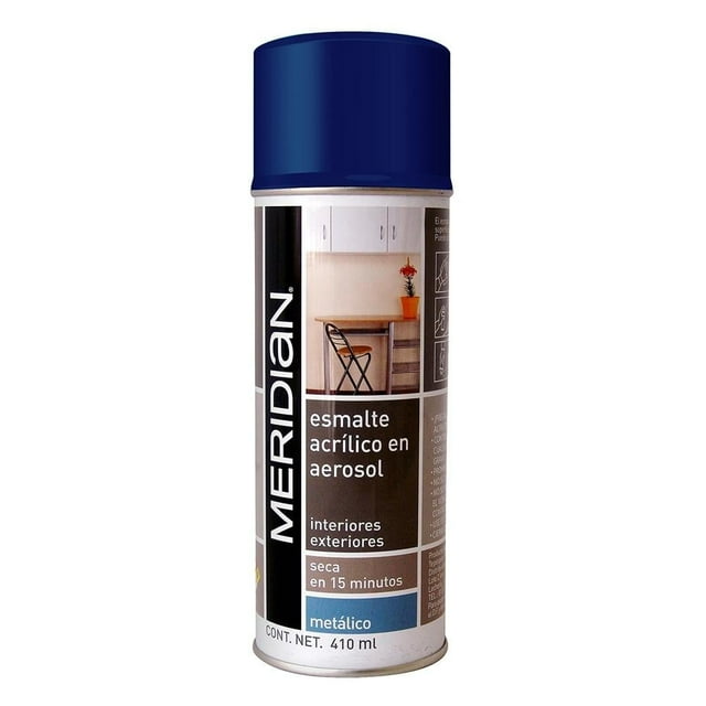 Esmalte Acrílico Meridian en Aerosol Azul 410 ml
