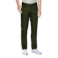 thumbnail image 2 of Matchstick Men's Cotton Regular Fit Straight Leg Casual Chino Pants, 2 of 10