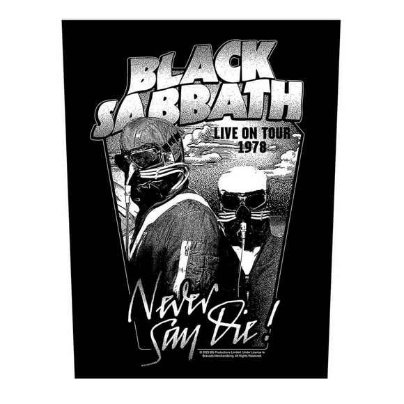 Black Sabbath Never Say Die Patch