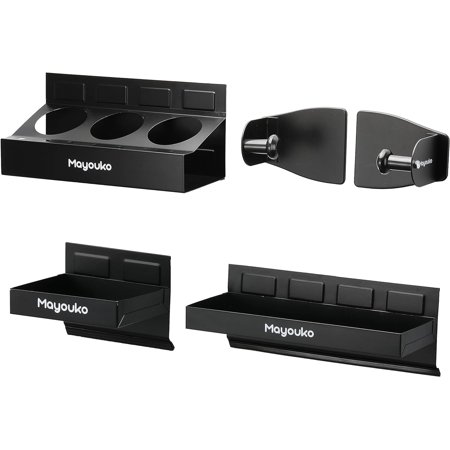Mayouko Pro Magnetic Toolbox Shelf, Tray and Holder, 4-Piece Magnetic Toolbox Tray Set Tool Box Cabinet Side Shelf Storage, Workshop
