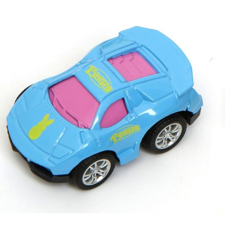 PEEPS Mini Die-Cast Pull Back Cars Easter Egg Surprise Collectible
