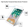 thumbnail image 3 of Protector de pantalla de vidrio templado para iPad 9.7 (2018/2017), iPad Pro 9.7 (2016), iPad Air 2 (2014) y iPad Air 2013 (2013) (2 unidades), 3 of 8