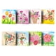 thumbnail image 4 of Tarjetas de felicitación con pintura de diamantes DIY, tarjetas postales de agradecimiento de flores, bordado de Festival para Niños, regalos para madre, 8 piezas por juego, 4 of 4