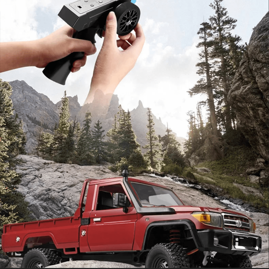 Mangniu MN82 1:12 RC Rock Crawler, Full - Scale 4WD Pickup, 2.4G Remote, Off - Road Climbing Toy”
