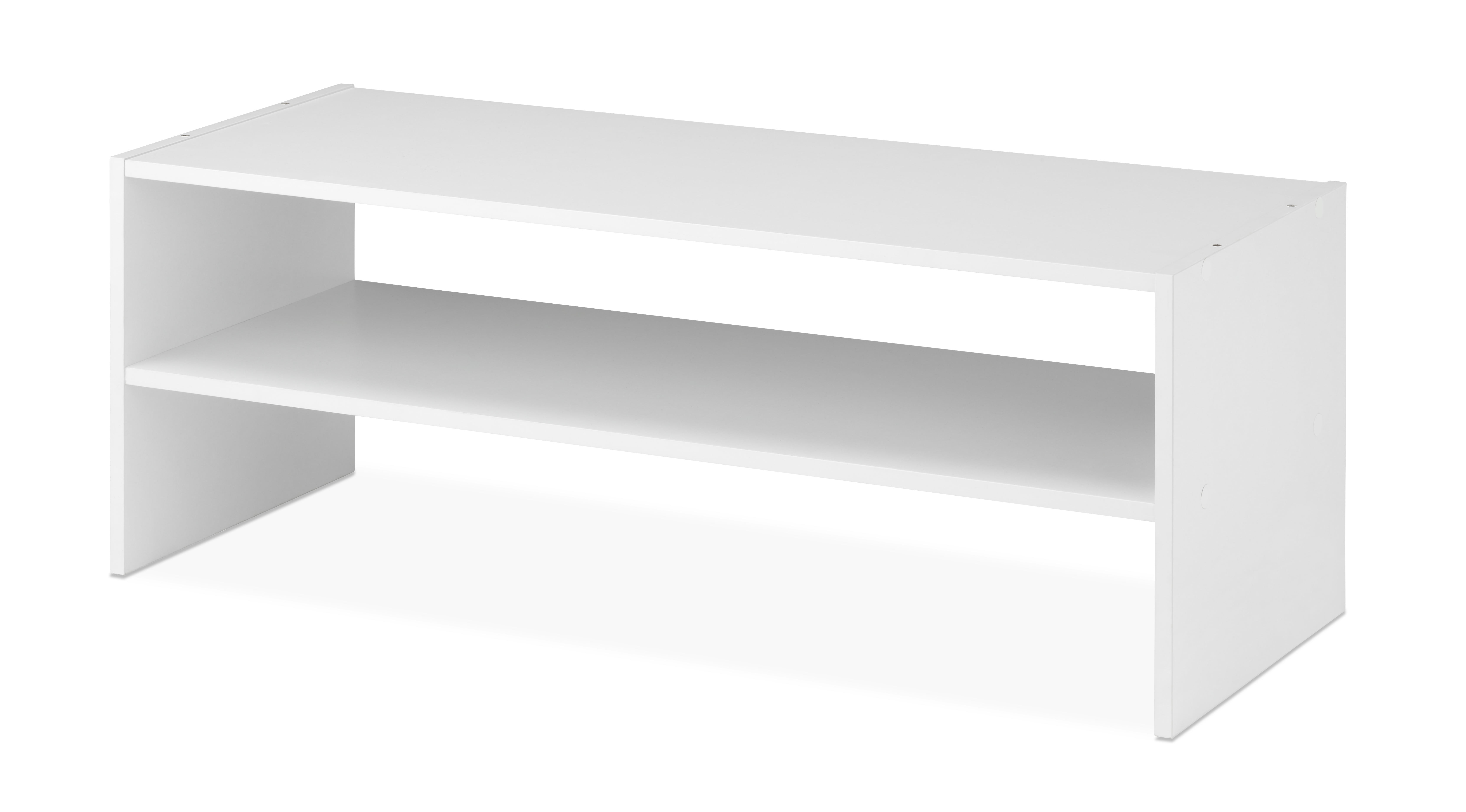 Stackable shoe rack white hotsell