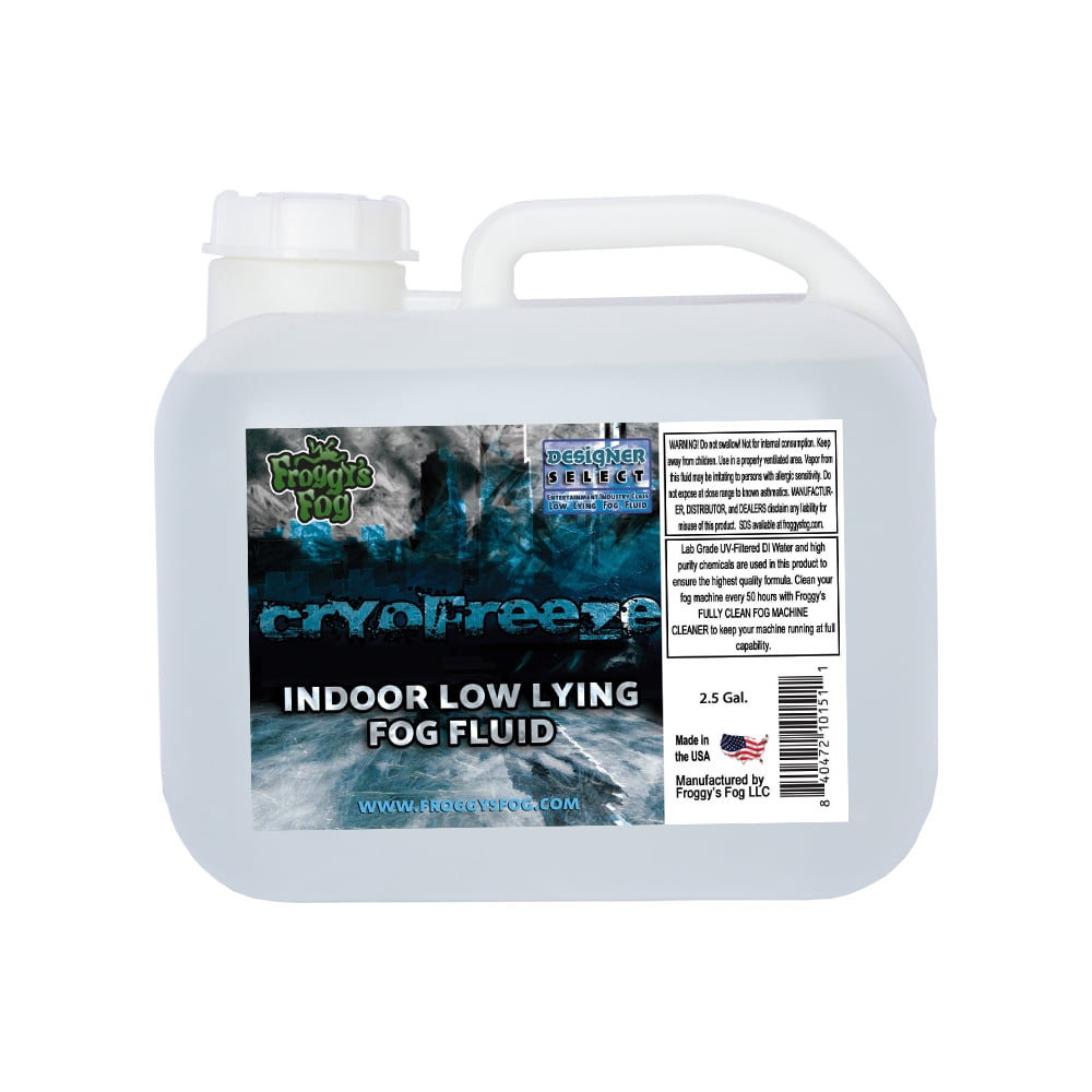 Cryo Freeze Low Lying Ground Fog Machine Fluid Stage and Studio Fog