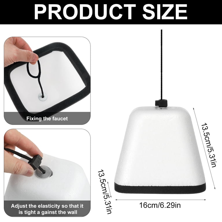 Luiisis Outdoor Faucet Covers For Winter, 3 Pack White photo 5