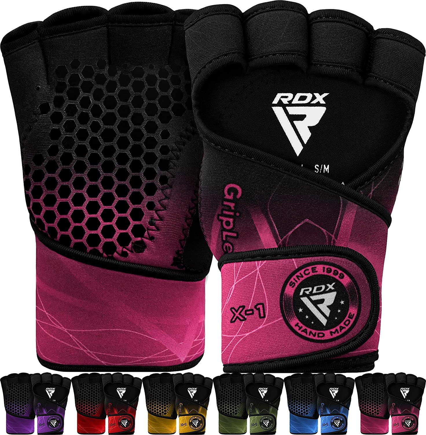 Non-Slip Fitness Exercise Workout Weight Lifting Sport Gloves Gym Training Kit 
