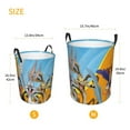 thumbnail image 5 of Looney Tunes Cartoons Large Laundry Hamper Collapsible Laundry Basket With Handles, Tall Storage Basket For Blanket, Toys, Dirty Clothes In Living Room, Bedroom, Bathroom, Nursery, 5 of 7