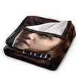 thumbnail image 3 of The Twilight Saga Blanket Cozy Warm Flannel Throw Blanket for Living Room Bedroom Bed Sofa Car, All Seasons Fleece Blankets Gifts for Kids Teens Adults 60"X50", 3 of 8