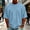 Light Blue, variant on Avirosel Men's Summer Casual Solid Color T-Shirt Short Sleeve Crew Neck Comfortable Regular Fit Breathable Everyday Tops Pink