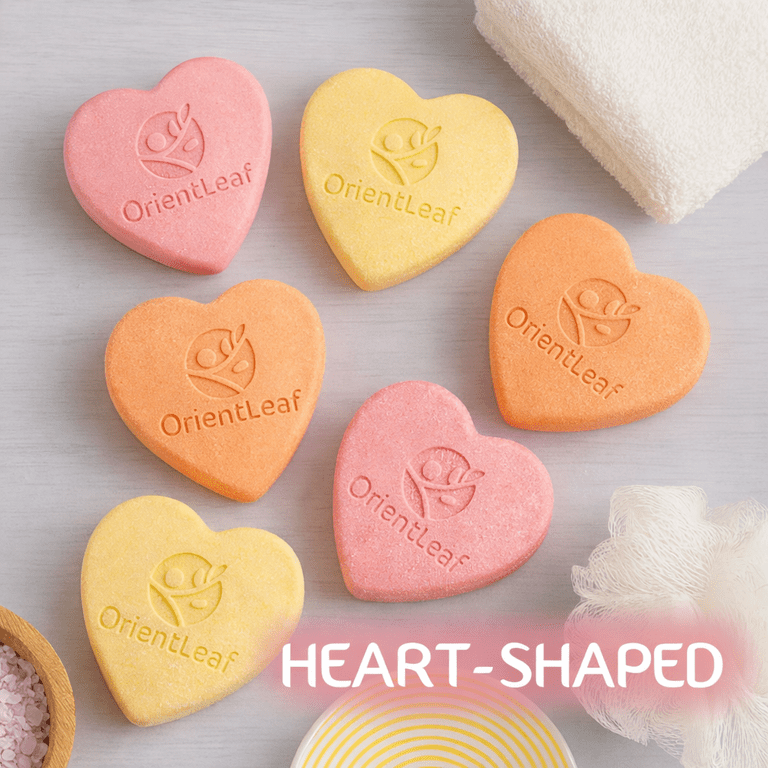OrientLeaf Bath Bombs Gift Set, 6 Pack, Fruity Scents photo 3