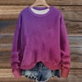 thumbnail image 1 of ZMFXJPE Chandails Molletonnés Douillets Chandail de Randonnée pour Femmes Chandail en Molleton pour Femmes Chandails Molletonnés pour Femmes Chandail de Sport (Rose Vif,3TG), 1 of 5