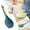 Navy, variant on Folamadak Kitchen Utensils Set Plastic Kitchen Supplies Hot Pot Noodle Spoon Multifunctional Household Noodles Blanching Sieve Large Mesh Drainage Spoon Can Stand with Clip Forks and Spoons,Navy