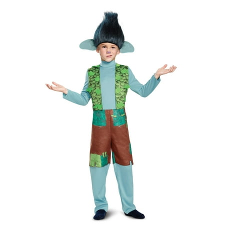 Trolls - Branch Deluxe Child Costume with Wig