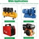 thumbnail image 2 of Amortiguador antivibración M10 de 4 piezas, soportes aisladores de goma Amortiguador de bomba de compresor de aire 40 * 30 para bobinas de barcos de automóviles MODOU, 2 of 5