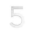 thumbnail image 2 of Montague Metal Products 12" Brushed Aluminum Floating or Flat Modern House Numbers 0-9 - 5, 2 of 6