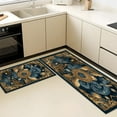 thumbnail image 5 of Kitchen Rugs Sets of 3 Non Slip Washable Kitchen Mats for Floor, Waterproof Kitchen Runner Rug, Floor Mat Carpet for Entryway, Laundry, Sink, Hallway, Bathroom, 5 of 12