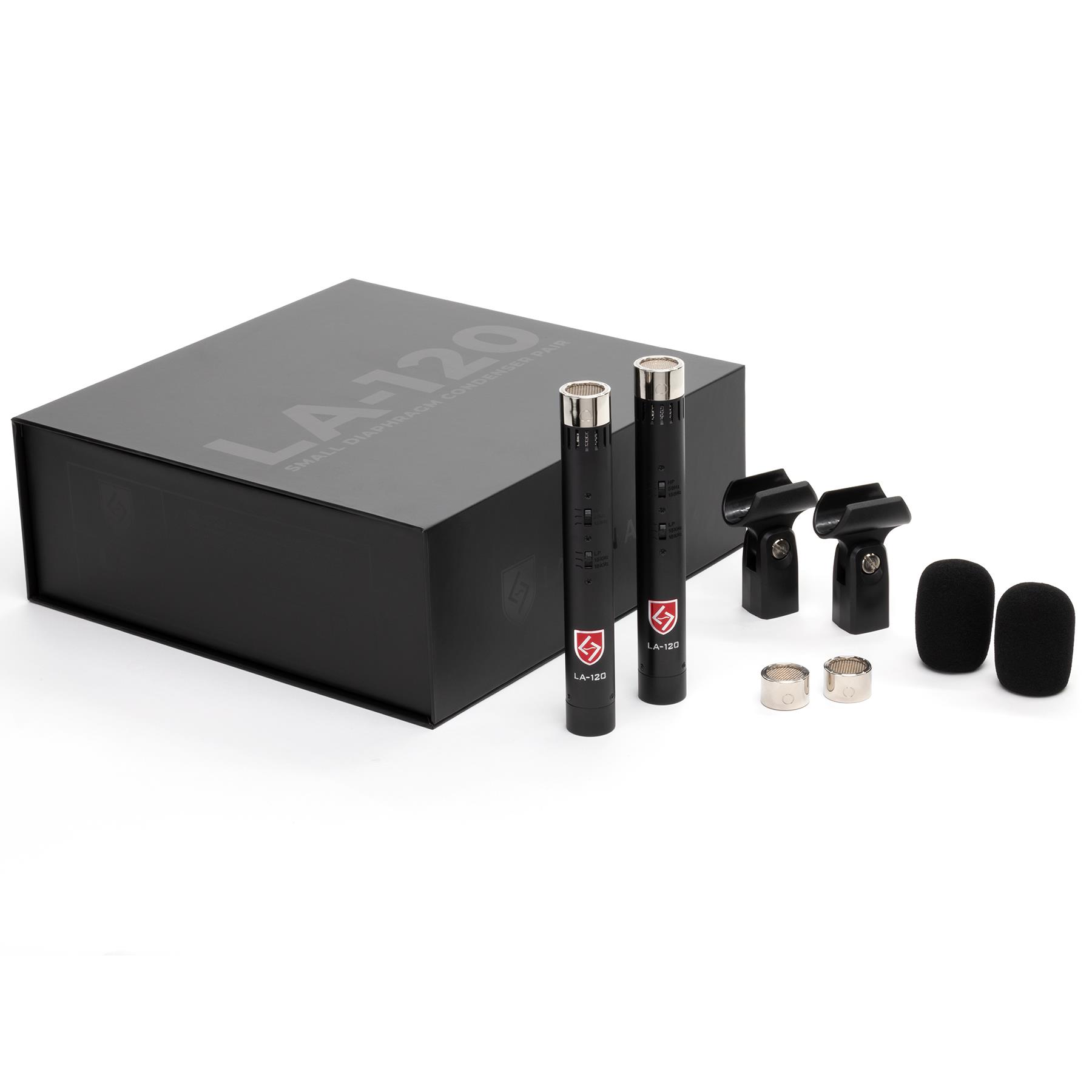 Lauten Audio LA-120 Transformerless Pair of Condenser Microphones