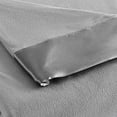 thumbnail image 3 of Shavel Micro Flannel High Quality Luxuriously Soft Satin Hemmed All Seasons Blanket - King 90x104" - Greystone, 3 of 3