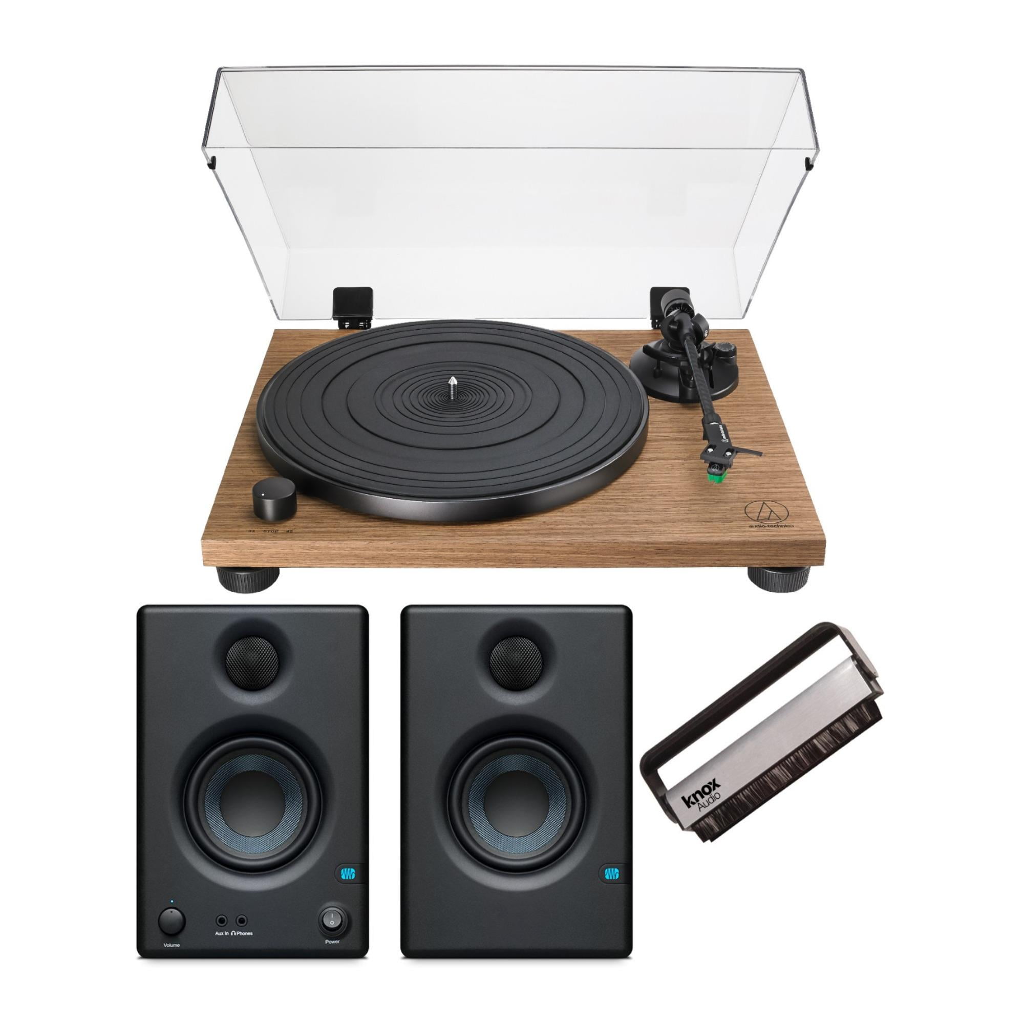 AudioTechnica ATLPW40WN Fully Manual BeltDrive Turntable (Walnut