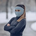 thumbnail image 4 of EARKITY Winter Mask, Winter Fleece Mask, Winter Fleece Cycling Full Face Mask, Winter Fleece Ski Mask for Women, Full Cover Face Mask, Outdoor Windproof Mask Breathable Thickened Dustproof, 4 of 5