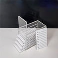 thumbnail image 3 of Billuyoard Caja de almacenamiento de pestañas injertadas de acrílico de 5 capas Caja de almacenamiento de pestañas transparentes Caja de soporte de Almacenamiento y organización del hogar Billuyoard HA015584-00, 3 of 6