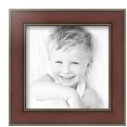 thumbnail image 2 of ArtToFrames 9" x 9" Honors Mahogany with Gold Picture Frame, 9x9 inch Brown Wood Poster Frame (WOM-5156), 2 Pack, 2 of 6