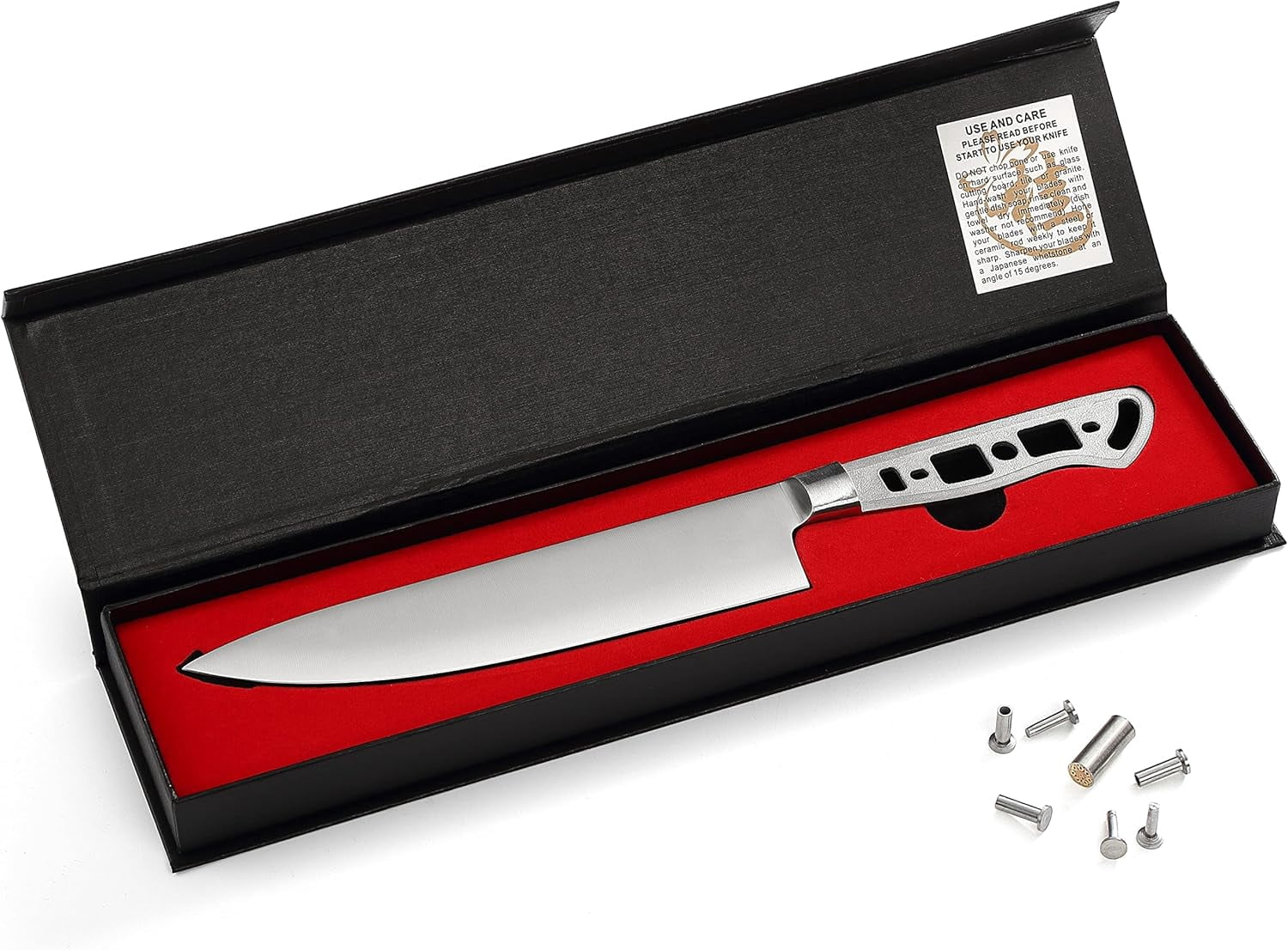 Katsura Cutlery  8 in. 3 Layers Forged Gyuto Blank Chef Knife