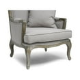 thumbnail image 5 of Baxton Studio Constanza Classic Antiqued French Accent Chair, 5 of 5