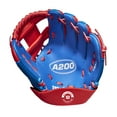 Wilson A200 EZ Catch 10" Glove Royal/Red Right Hand Throw