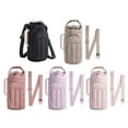 thumbnail image 6 of Geemin Durable Fabric Insulated Water Bottle Crossbody Bag For Outdoors Sports Hiking Travel Adjustable Strap Thermal Cup Holders, 6 of 6