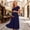 Navy, variant on Eltusu Women Short Sleeve Maternity Dresses, Casual Long Length Summer Crew Neck Pregnancy Clothes Black Size 3XL