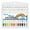 Assorted, variant on BAZIC Silky Gel Crayons 12 Color, Washable Blendable Watercolor Crayon (12/Pack), 12-Packs