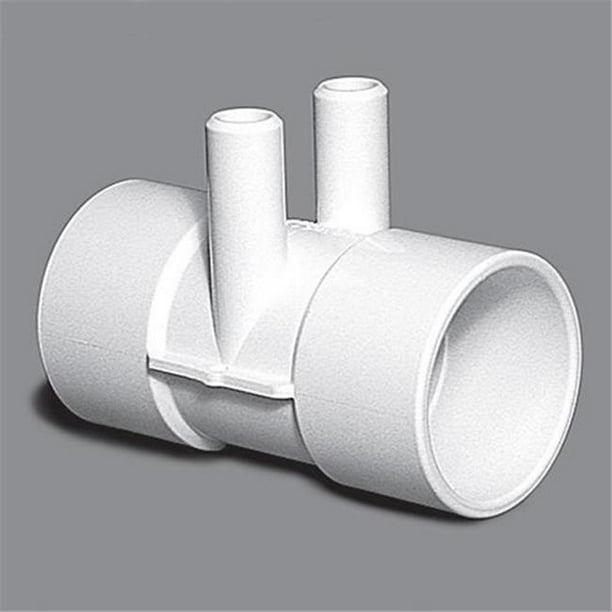 2 x 2 in. Slip Manifold Pvc Waterway Pipe 2 Port & 0.75 in. sb Ports