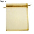 thumbnail image 2 of 50 Pcs Organza Jewelry Gifts Drawable Box Wedding Gift Candy Mini Pouch Bag, 2 of 10