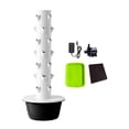 thumbnail image 1 of Torre hidropónica, de hidropónico, regalo ecológico para amantes de la jardinería, jardinera vertical para amantes de la jardinería. Negro M, 1 of 8