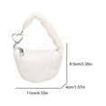 thumbnail image 2 of Bolso Noche Mini Nube Bache Acolchado para Mujeres Nylon Algodón Color Sólido Encanto Lápiz Labial, 2 of 9